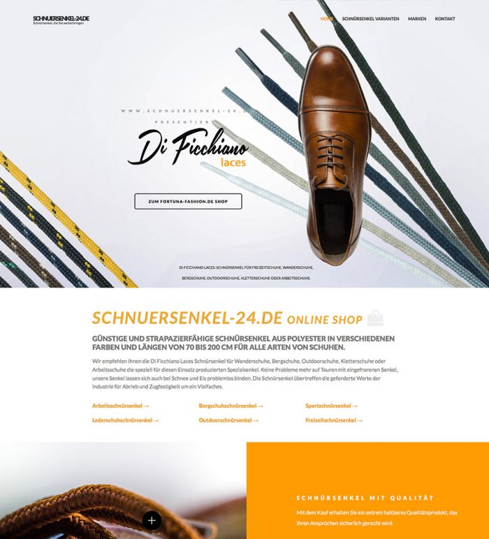 Schnuersenkel-24.de - Marken Online Shop